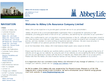 Tablet Screenshot of abbeylife.co.uk